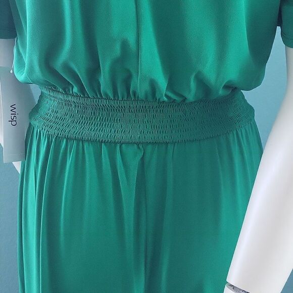 Wisp Joele Smocked Jersey Jumpsuit - Picture 9 of 15